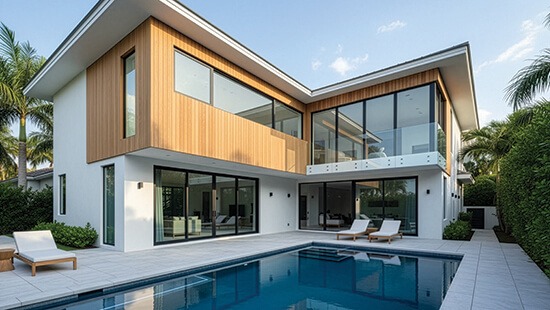 House-and-pool-550x310 Sicaro USA Cladding and decking